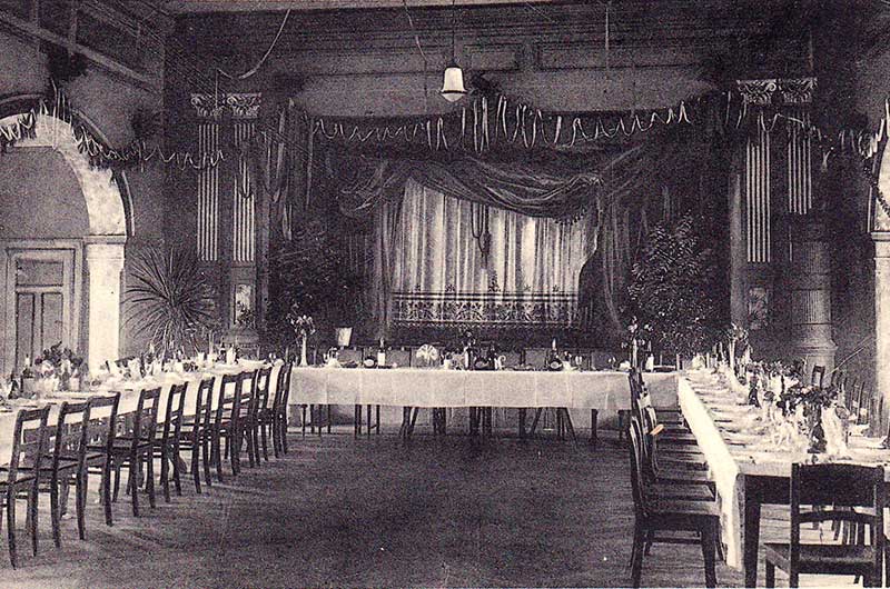 Event hall in the inn