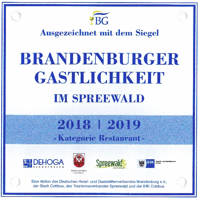 Award for Brandenburg hospitality