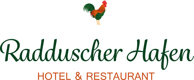 Logo of the Radduscher Hafen Hotel and Restaurant